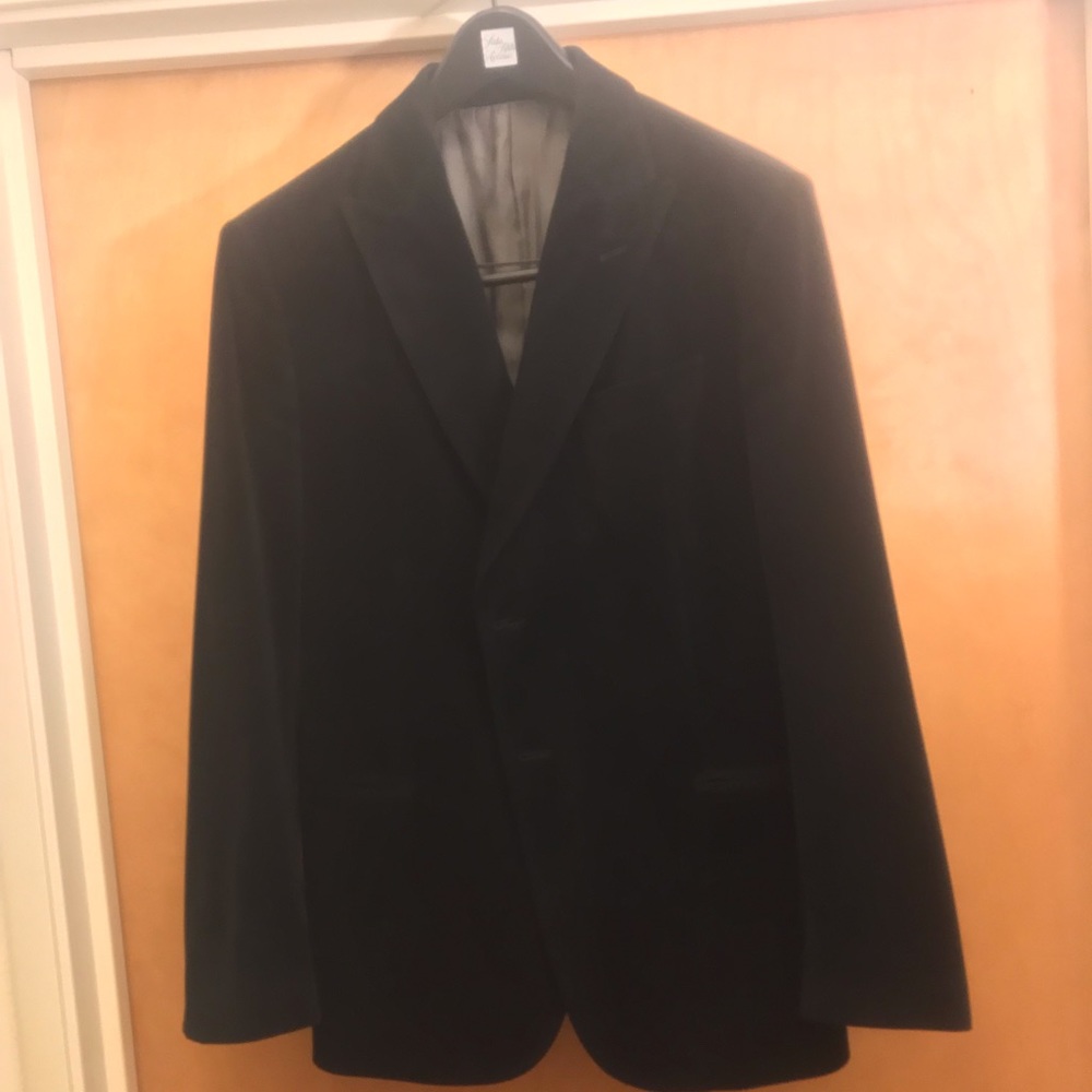Men Blazer Jacket 44 R size Armani Collezioni